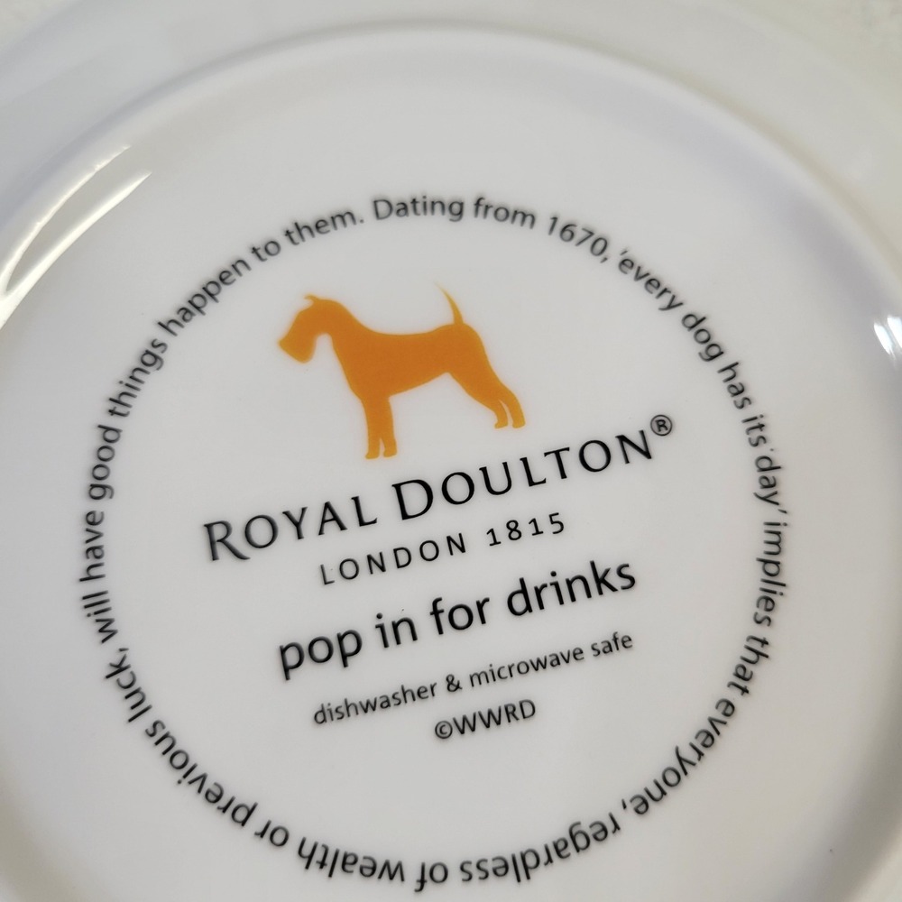Royal Doulton Pop In For Drinks‎ Plates Set London 1815 Appetizer Side Dishes - Picture 3 of 7